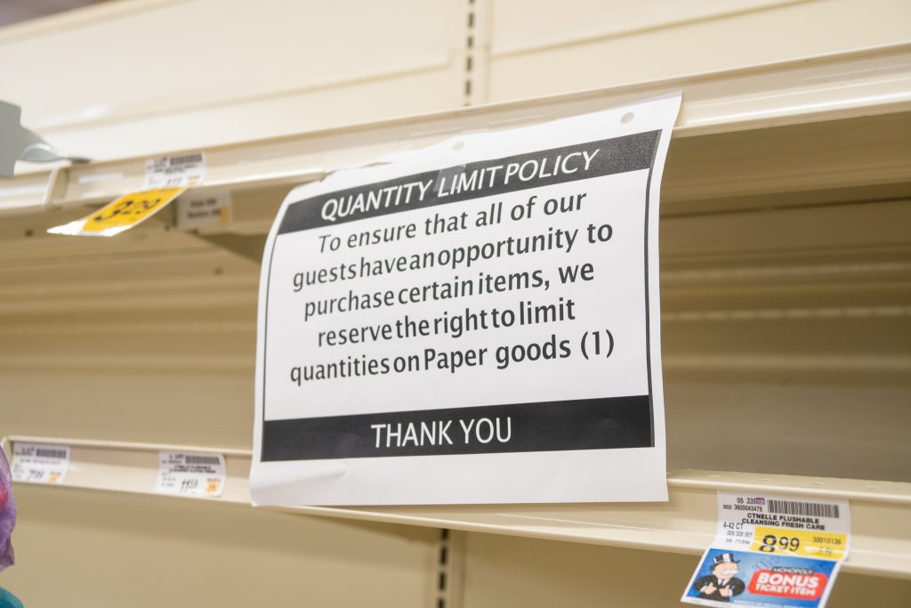 With the lack of toilet paper, people are turning to other options.