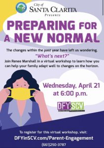 DFY in SCV to host workshop to prepare community for a new normal
