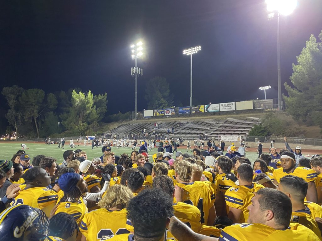 COC football snaps home losing streak