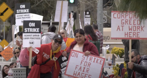 Strike at Henry Mayo Hospital