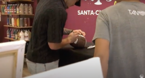 USC linebacker Mason Cobb gives back with Santa Clarita Wildcats fundraiser