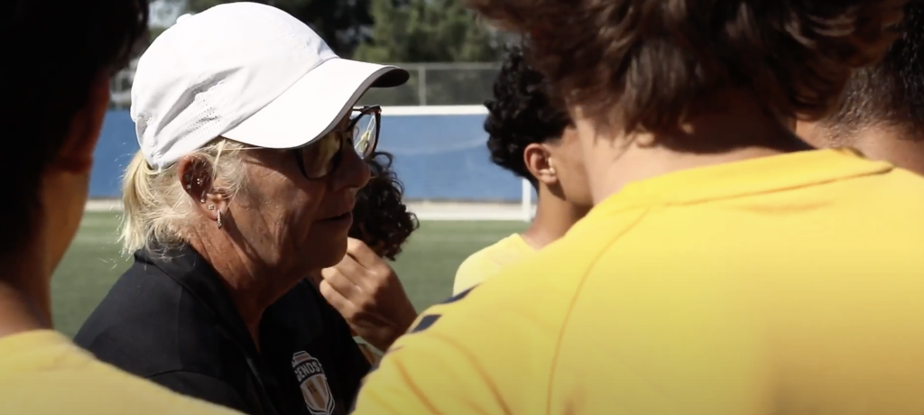 Coach Ellen continues to score goals on the field and with the players she connects with.