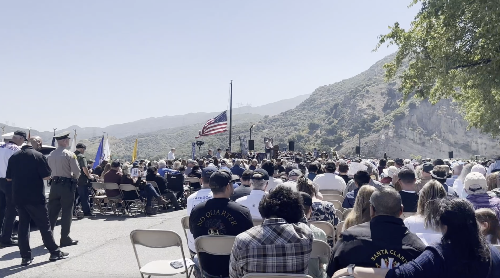 City of Santa Clarita holds Memorial Day ceremony