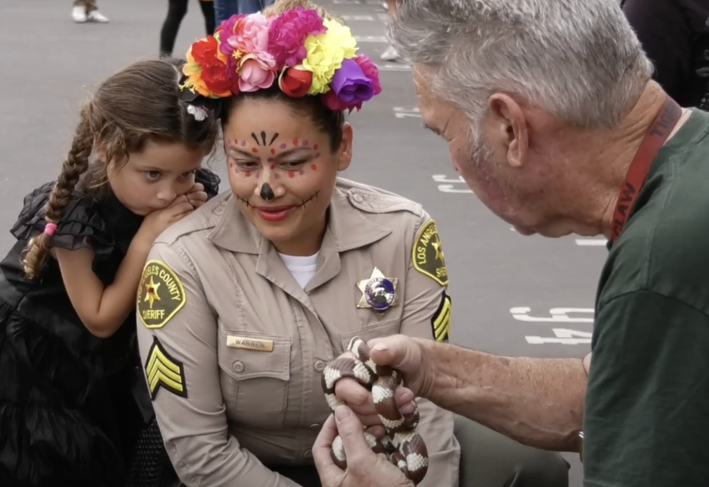 Santa Clarita Valley Sheriff Deputies transformed their jail into a house of horror for the 33rd annual Haunted Jailhouse event