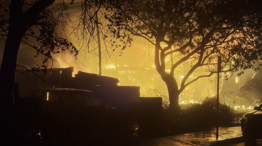 The Santa Clarita Fire Brigade brings hope and courage to local fire victims