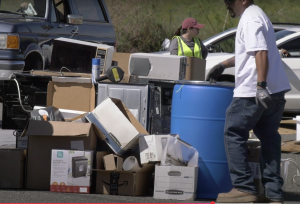 Santa Clarita hosts an electronic waste disposal event