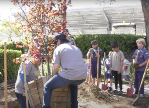 Local residents roll up their sleeves to make a difference on Earth Day