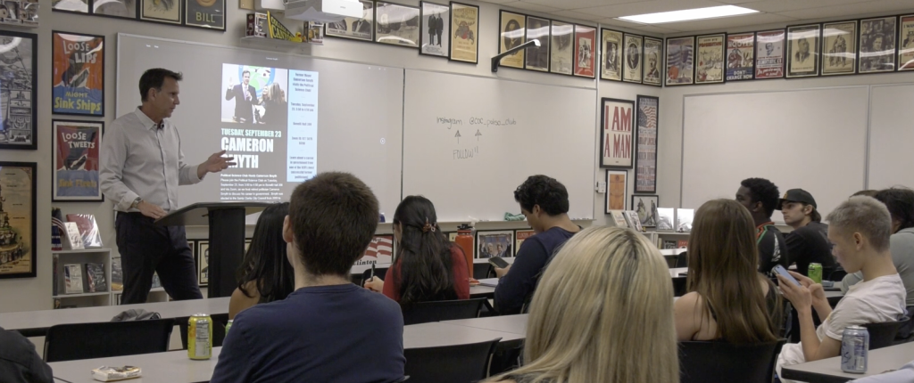 Former Santa Clarita Mayor visits College of the Canyons Poli-Sci Club
